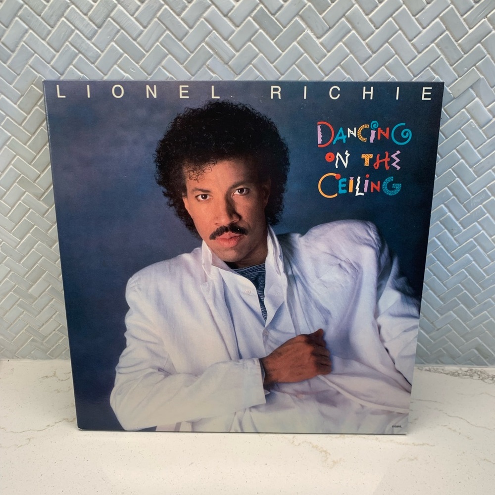LIONEL RICHIE-DANCING ON THE CEILING-ORIGINAL 1986 MOTOWN VINTAGE VINYL-GATEFOLD